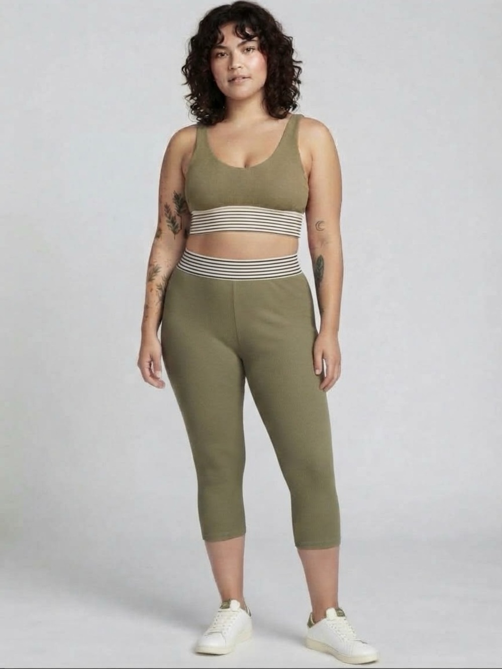Offline By Aerie Ribbed Scoop Sports Bra